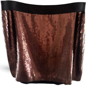 NWOT Banana Republic Black and Bronze Sequin Pencil Skirt